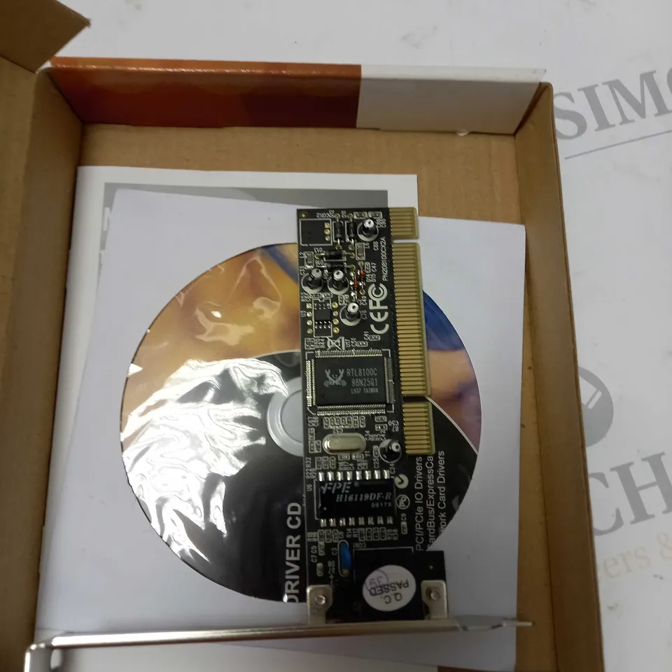 STAR TECH 10/100 MBPS ETHERNET PCI CARD