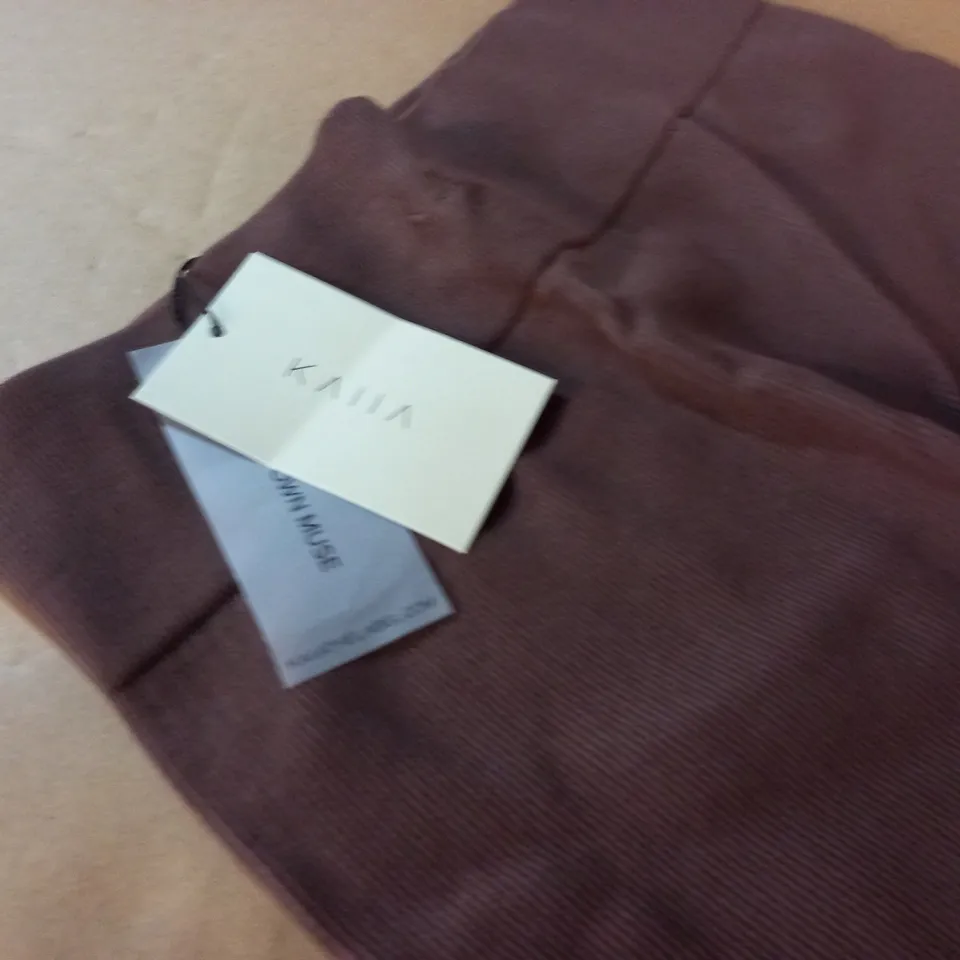 KAIIA BROWN LEGGINGS - UK L