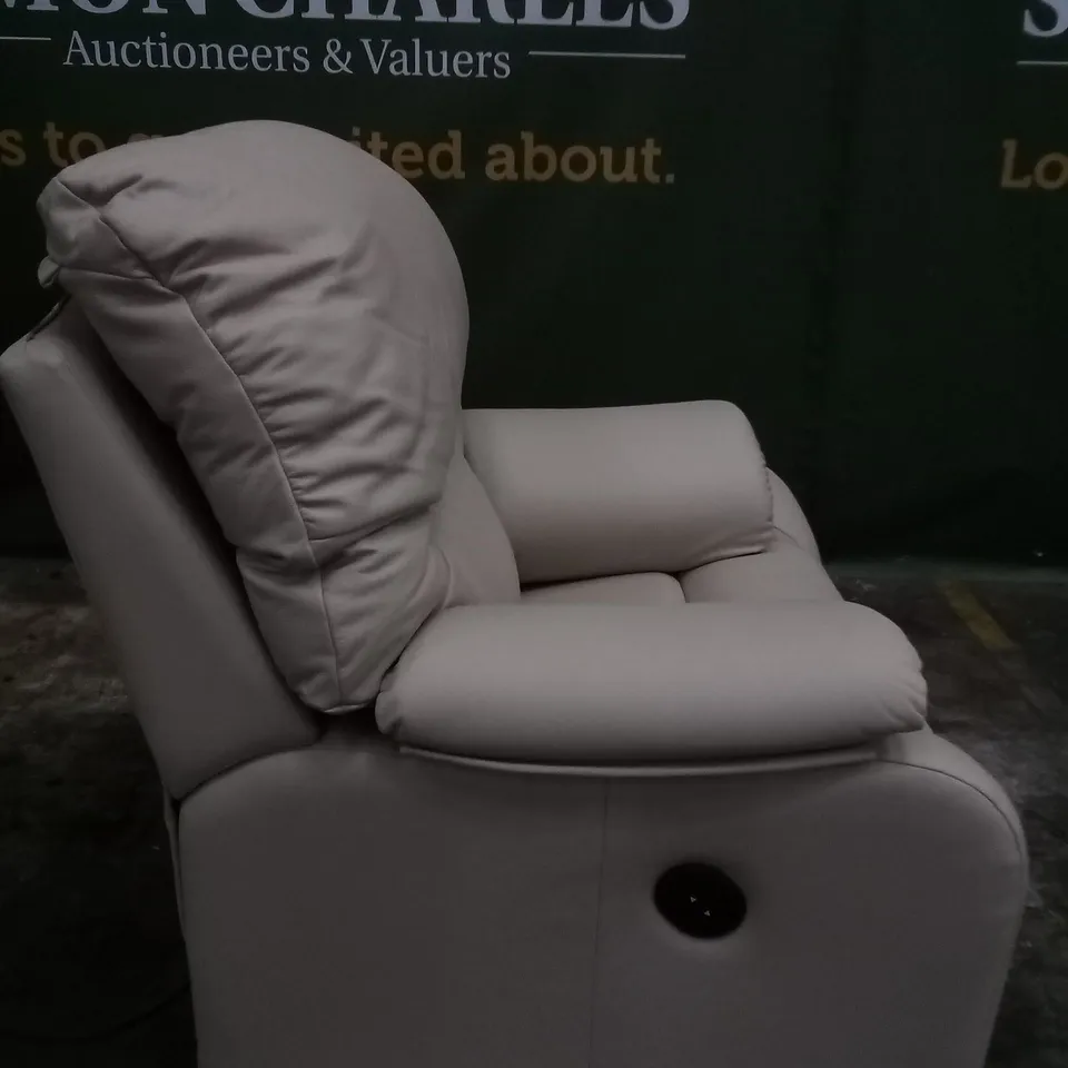 DESIGNER G PLAN MISTRAL C CAMBRIDGE STONE ELECTRIC RECLINER CHAIR