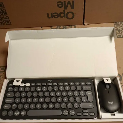 LOGITECH PEBBLE 2 COMBO WIRELESS KEYBOARD & MOUSE – BOXED