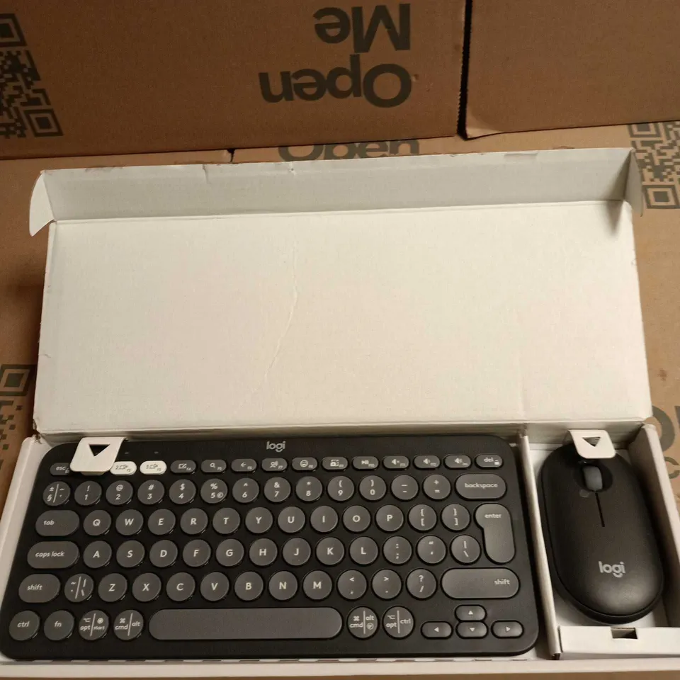 LOGITECH PEBBLE 2 COMBO WIRELESS KEYBOARD & MOUSE – BOXED