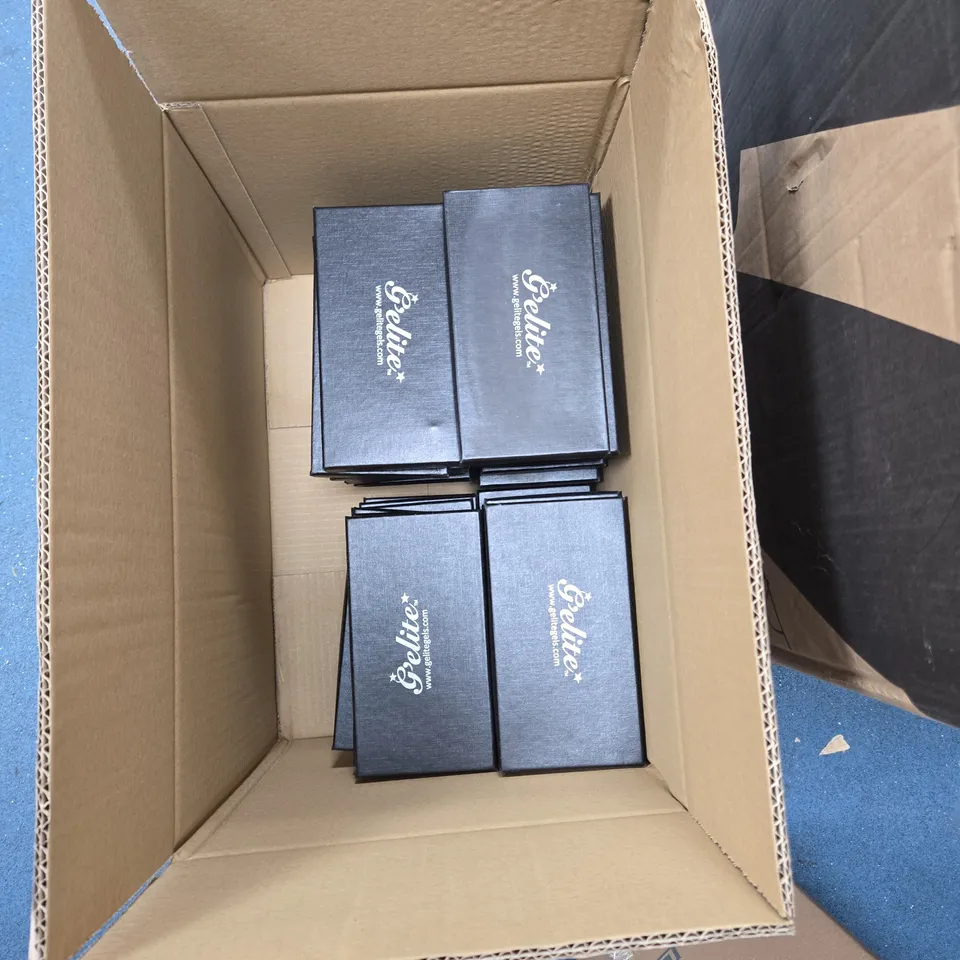 BOX OF APPROXIMATELY 40 GELITE GELS NAIL BRUSH SETS