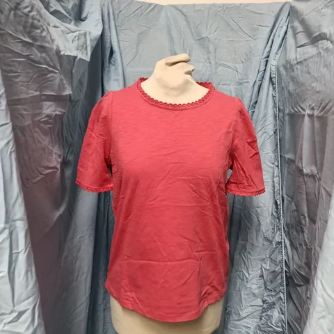 BODEN ALI TRIM T-SHIRT β RED, UK 6 (US 2 / DE 32 / FR 34)
