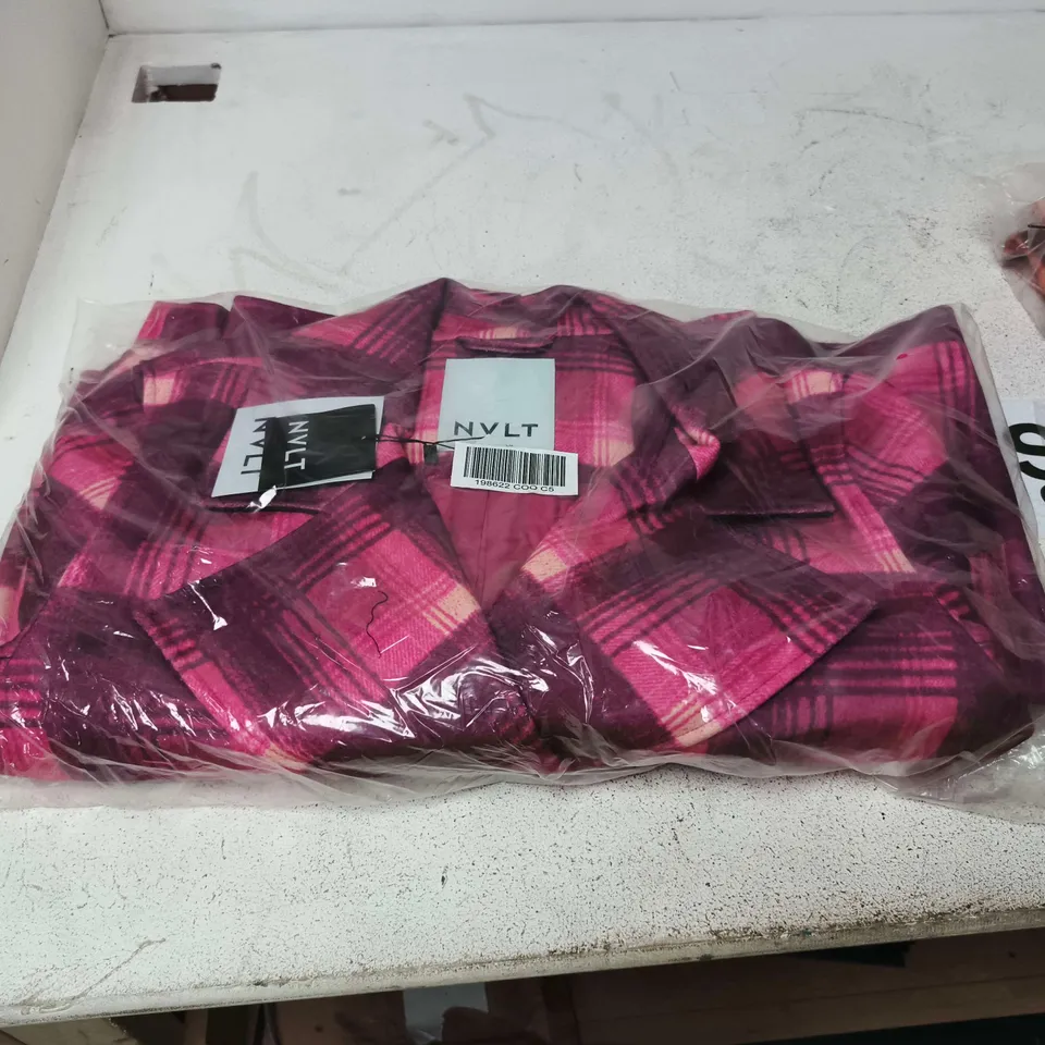 BOX OF APPROXIMATELY 15 ASSORTED NVLT COATS IN VARIOUS SIZES AND COLOURS