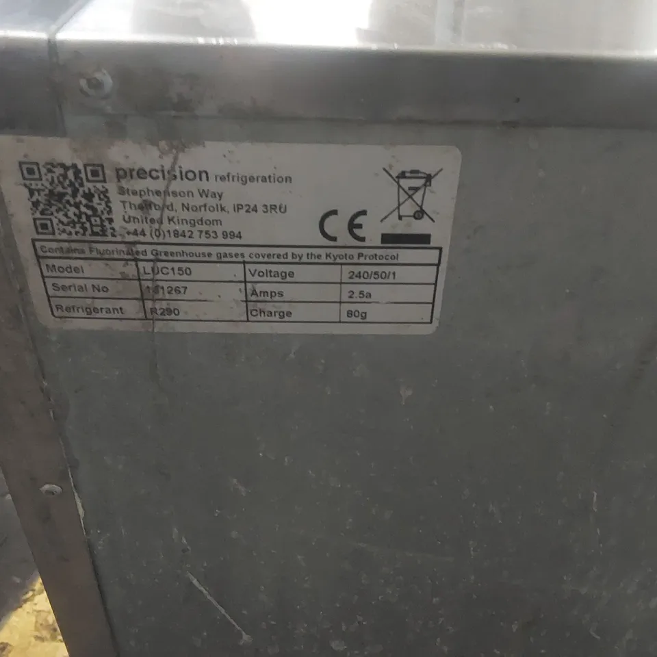 PRECISON LUC150 COMMERCIAL FREEZER