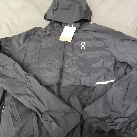 ON RUNNING CORE JACKET – BLACK, UK SIZE M, MEN'S