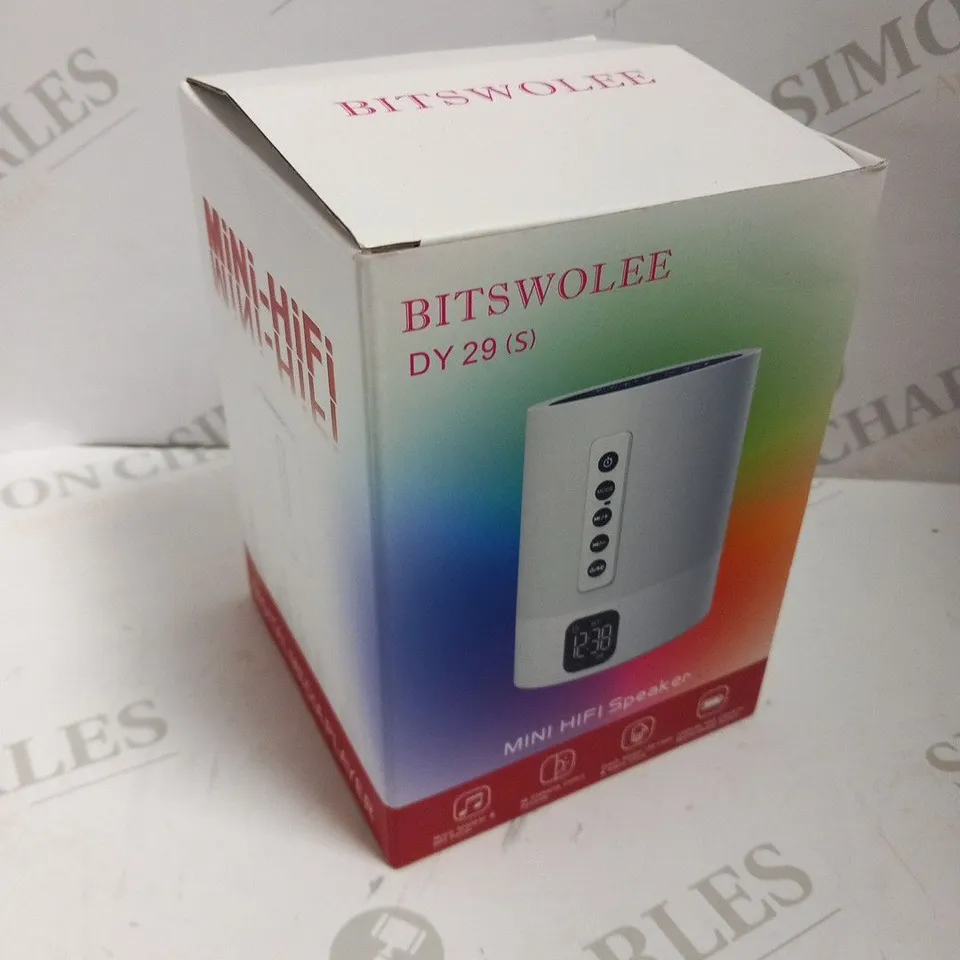 BOXED BITSWOLEE DY 29(S) MINI HI FI SPEAKER