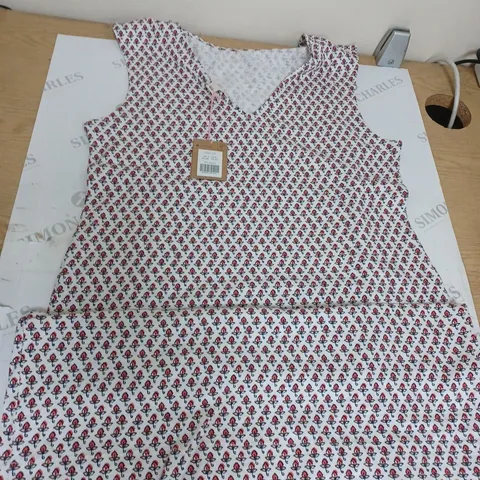 BODEN SLEEVELESS JERSEY SHIFT DRESS SIZE 12L