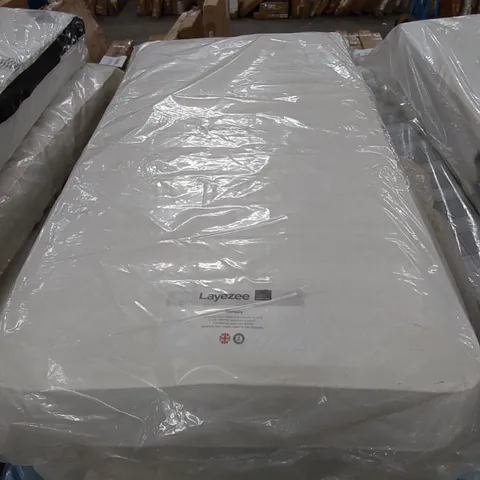 BAGGED LAYEZEE 3FT SINGLE SIZED MEMORY FOAM MATTRESS