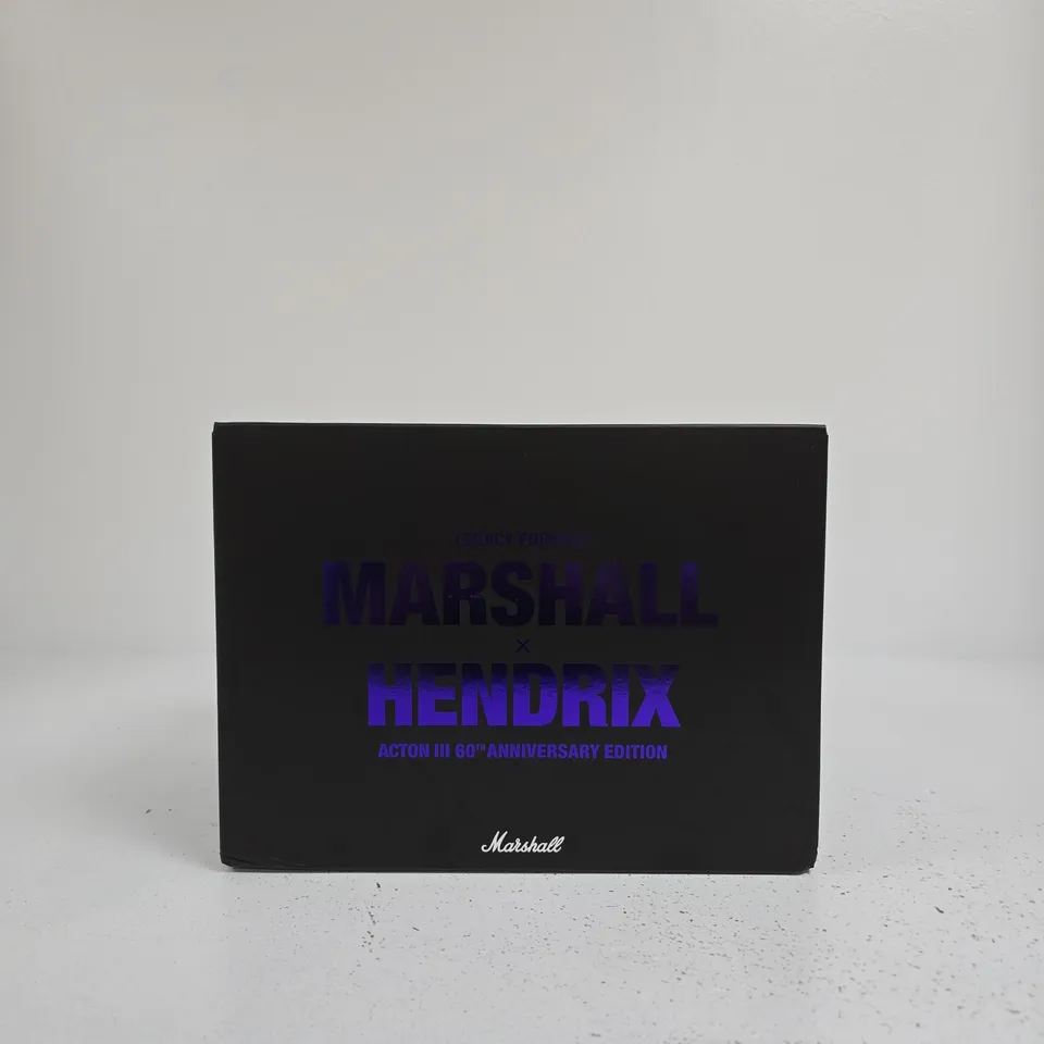 MARSHALL ACTON III HENDRIX EDITION – 60TH ANNIVERSARY EDITION
