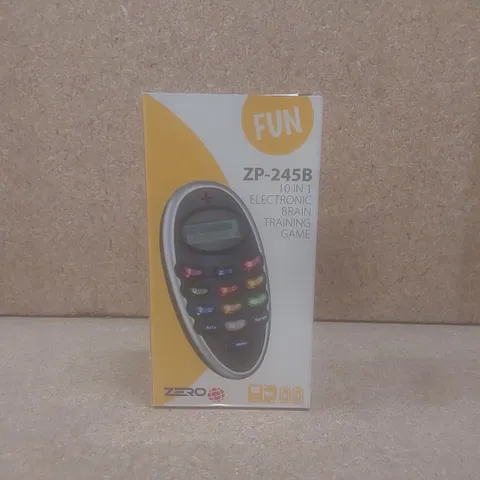 BOX OF APPROX 24 X ZP-245B ELECTRONIC BRAIN TRAINING GAME
