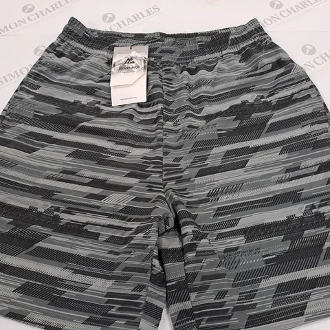 MONTIREX DIGI PRINTED SHORTS IN GREY - M