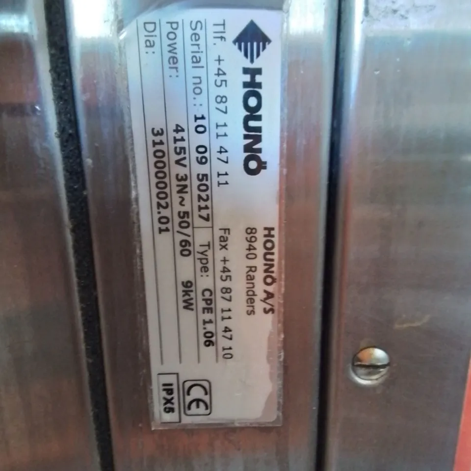 HOUNDE BKI 7 TRAY COMBI OVEN Model CPE 1.06