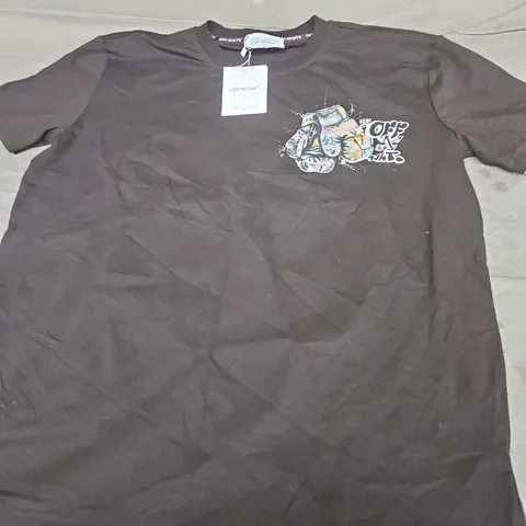 OFF-WHITE GRAPHIC TEE - SIZE M