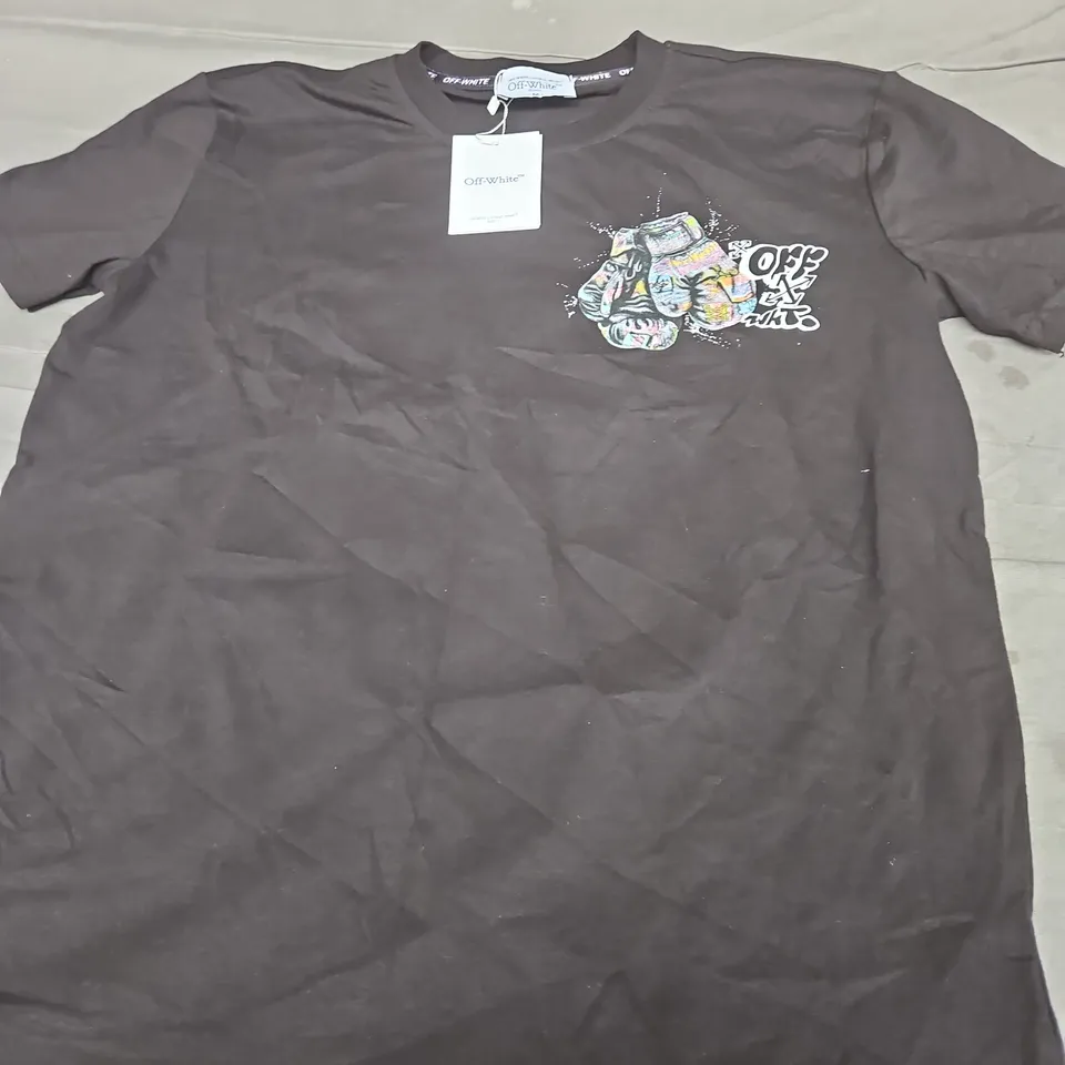 OFF-WHITE GRAPHIC TEE - SIZE M