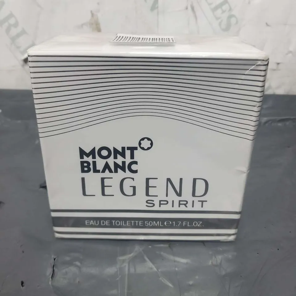 BOXED AND SEALED MONT BLANC LEGEND SPIRIT 50ML 