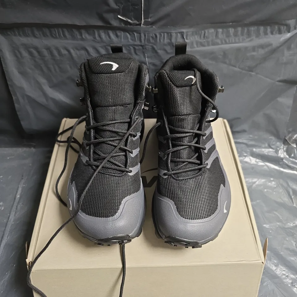 INOV-8 ROCLITE MAX MID GTX WOMEN’S TRAIL SHOES – UK 5, BLACK/DARK GREY