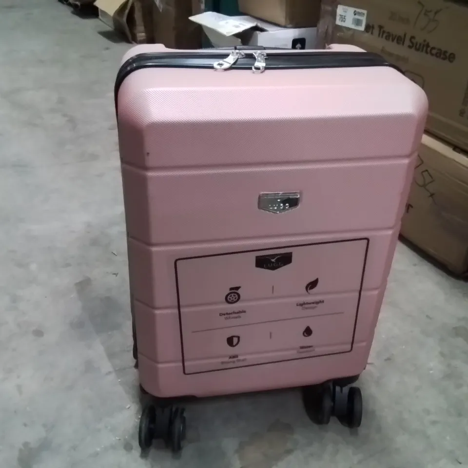 SMALL CABIN BAG PINK & BLACK
