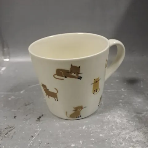 POLLY STOCKTON CURIOUS CATS MUG SET 