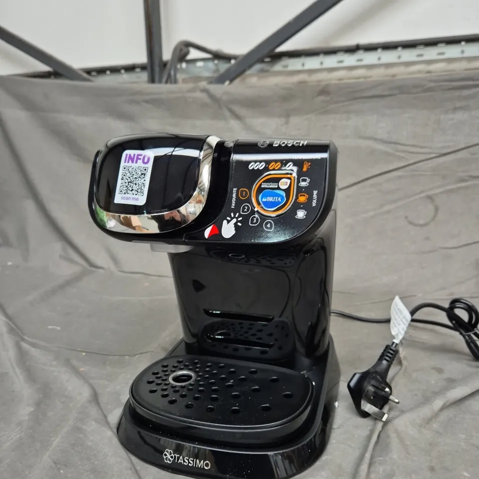 BOSCH TASSIMO COFFEE MACHINE – BLACK