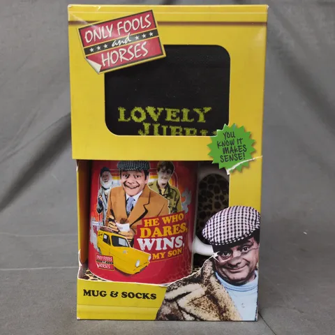 ONLY FOOLS AND HORSES MUG & SOCKS GIFT SET