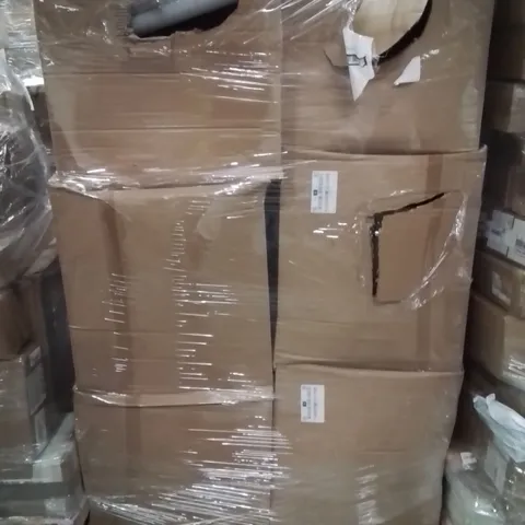 PALLET OF ASSORTED HOUSEHOLD GOODS AND PRODUCTS TO INCLUDE;CEILING LAMP,WOMEN'S LEGGINGS,RETRACTABLE SAFETY GATE 