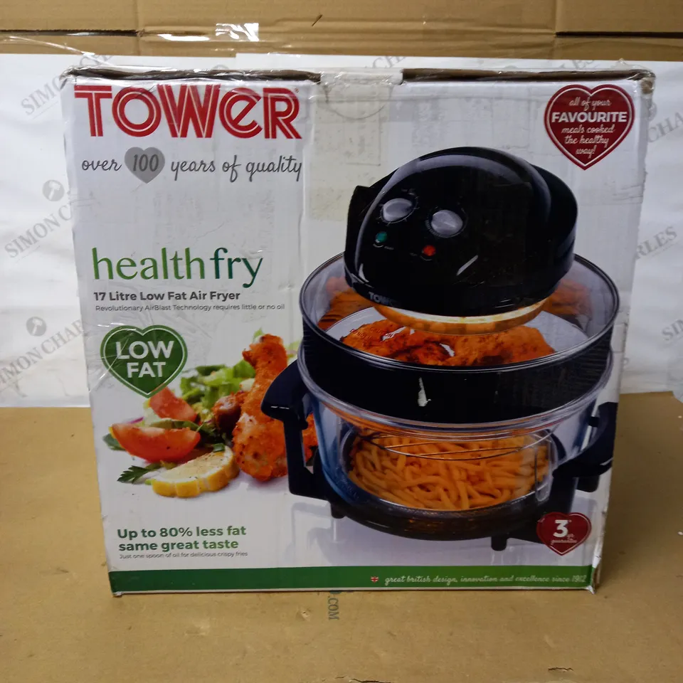 TOWER HEALTH HALOGEN AIR FRYER 