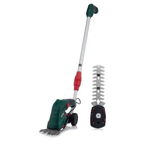 BOXED WEBB 7.2V 2 IN 1 GRASS SHRUB SHEARS WITH POLE HANDLE