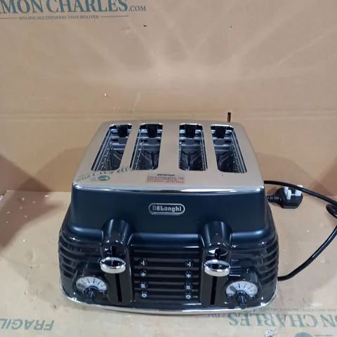 DELONGHI SCOLPITO FOUR SLICE TOASTER