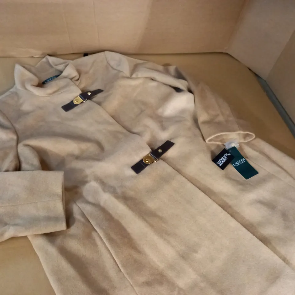 RALPH LAUREN COAT IN CAMEL - 18 W