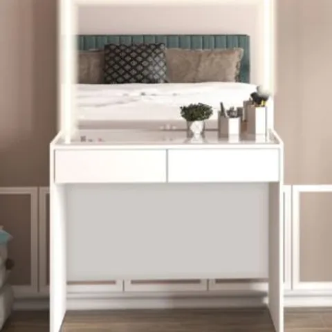 BRAND NEW BOXED MILAN DRESSING TABLE WITH LED MIRROR