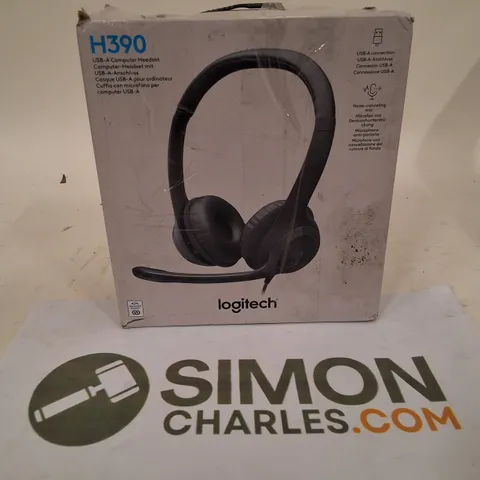 BOXED LOGITECH H390 USB-A COMPUTER HEADSET