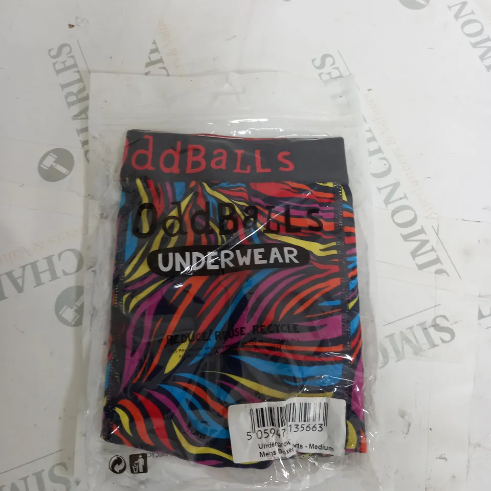 ODDBALLS MENS BOXER SHORTS SIZE M 