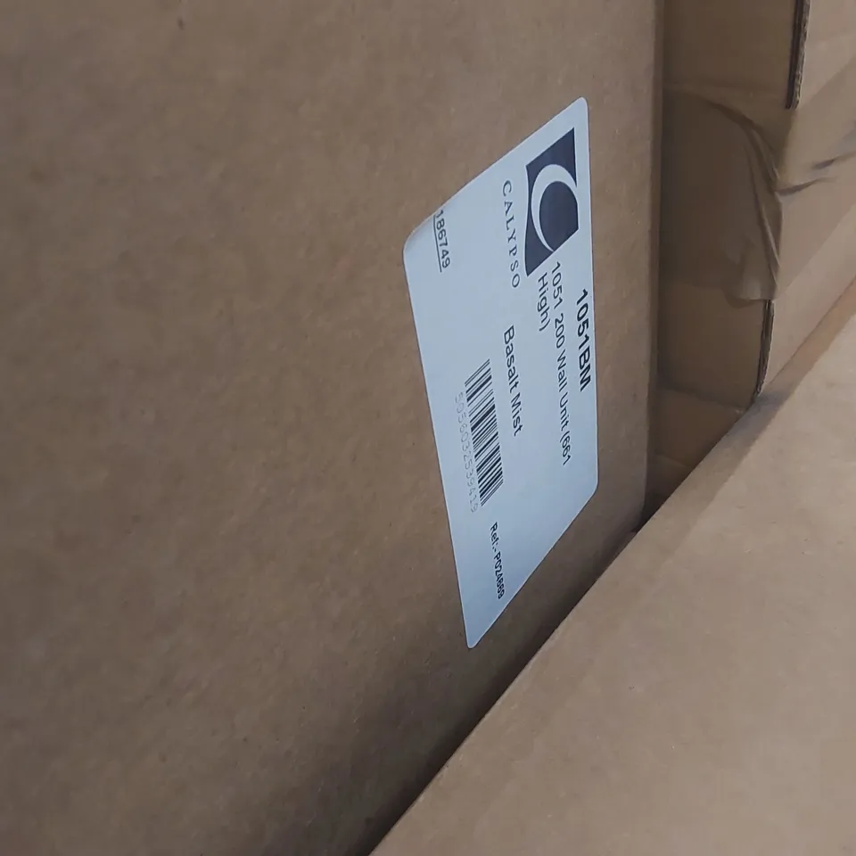 PALLET CONTAINING A LARGE QUANTITY OF ASSORTED BATHROOM FURNITURE PARTS INCLUDING: CALYPSO WALL UNITS