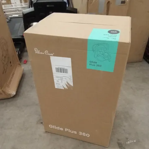 BOXED SILVER CROSS GLIDE PLUS 360 CAR SEAT 