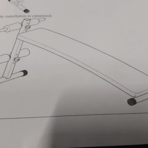 BOXED EXERCISE BENCH (1 BOX)
