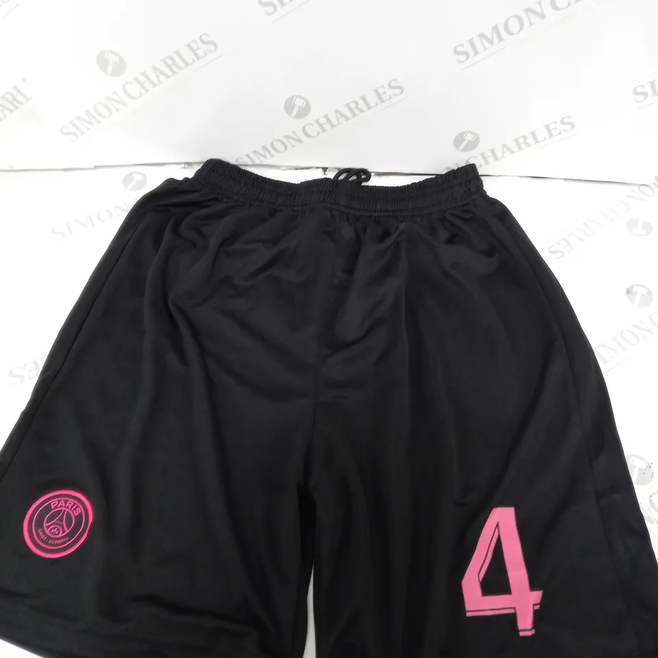 PSG PERSONALISED FOOTBALL SHORTS - 4 - M