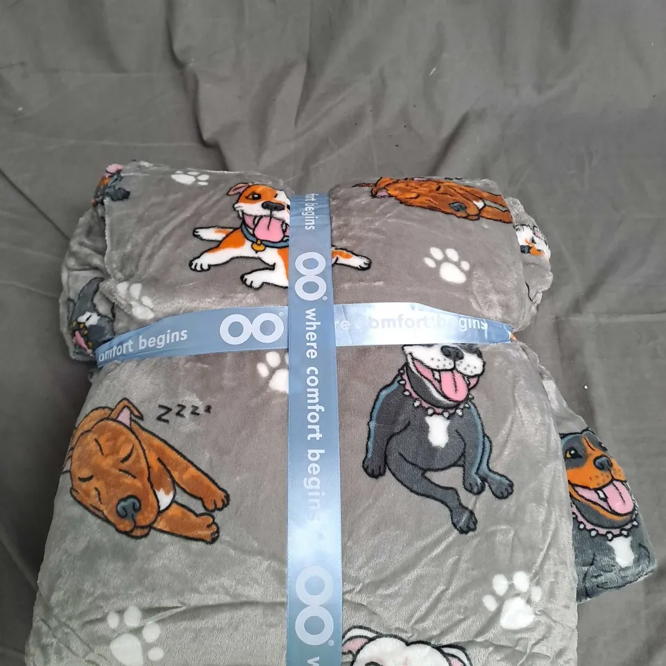 OO OVERSIZED SOFT OODIES DOG DESIGN