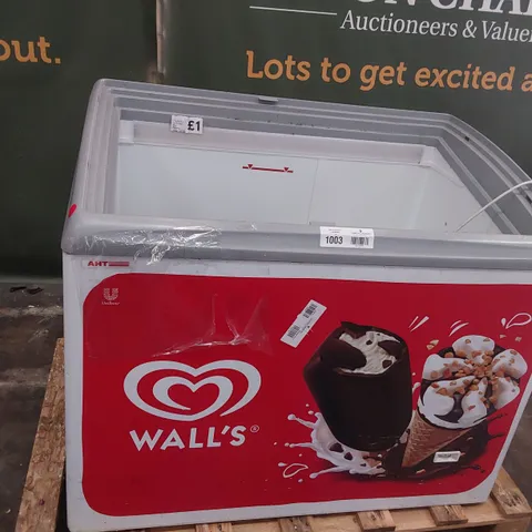 MEDIUM WALL'S ICE CREAM CHEST FREEZER (NO LID)