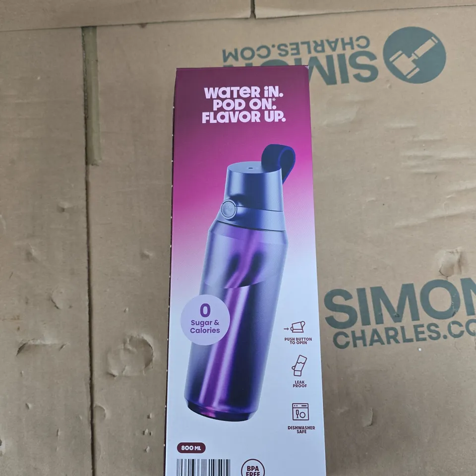 AIR UP 800ML WATER BOTTLE – PURPLE GRADIENT LID (BOXED)