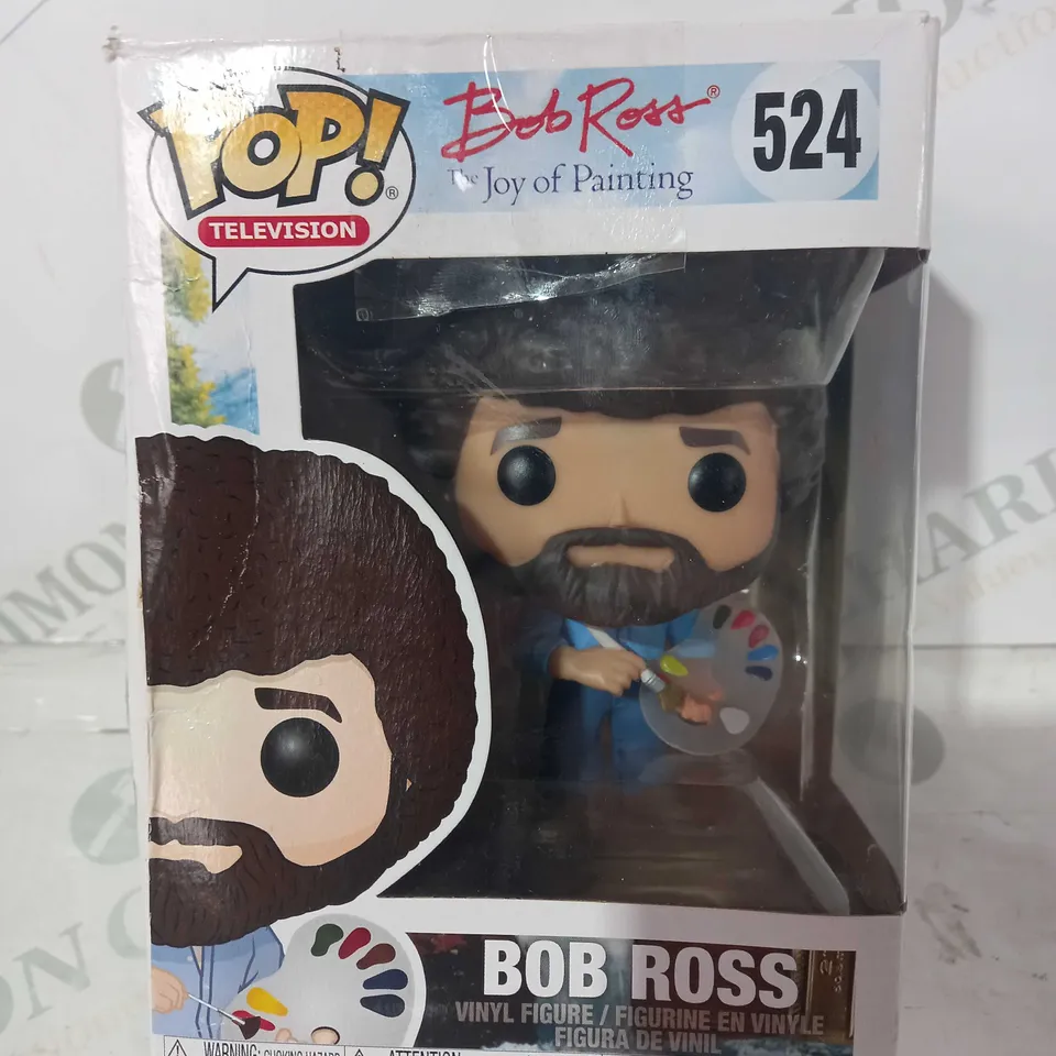 FUNKO POP TELEVISION 524 - BOB ROSS VINYL FIGURE