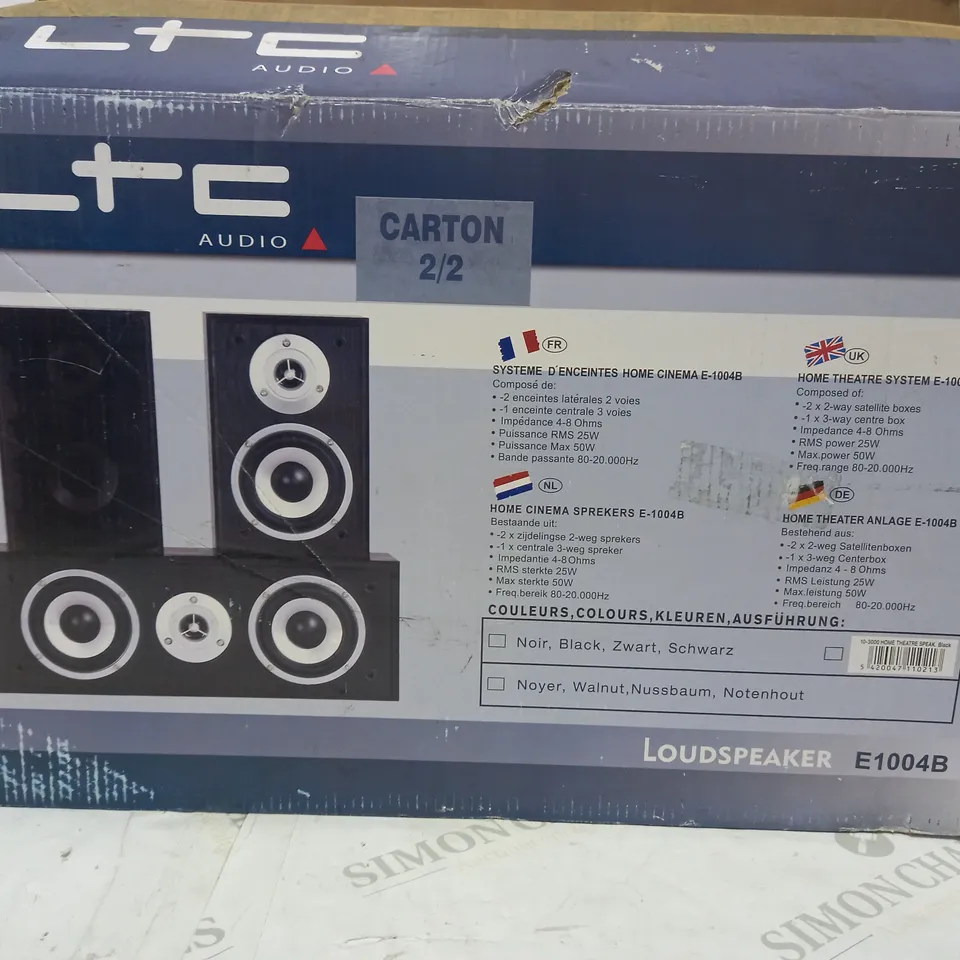 LTC AUDIO HOME THEATRE SYSTEM E-1004B