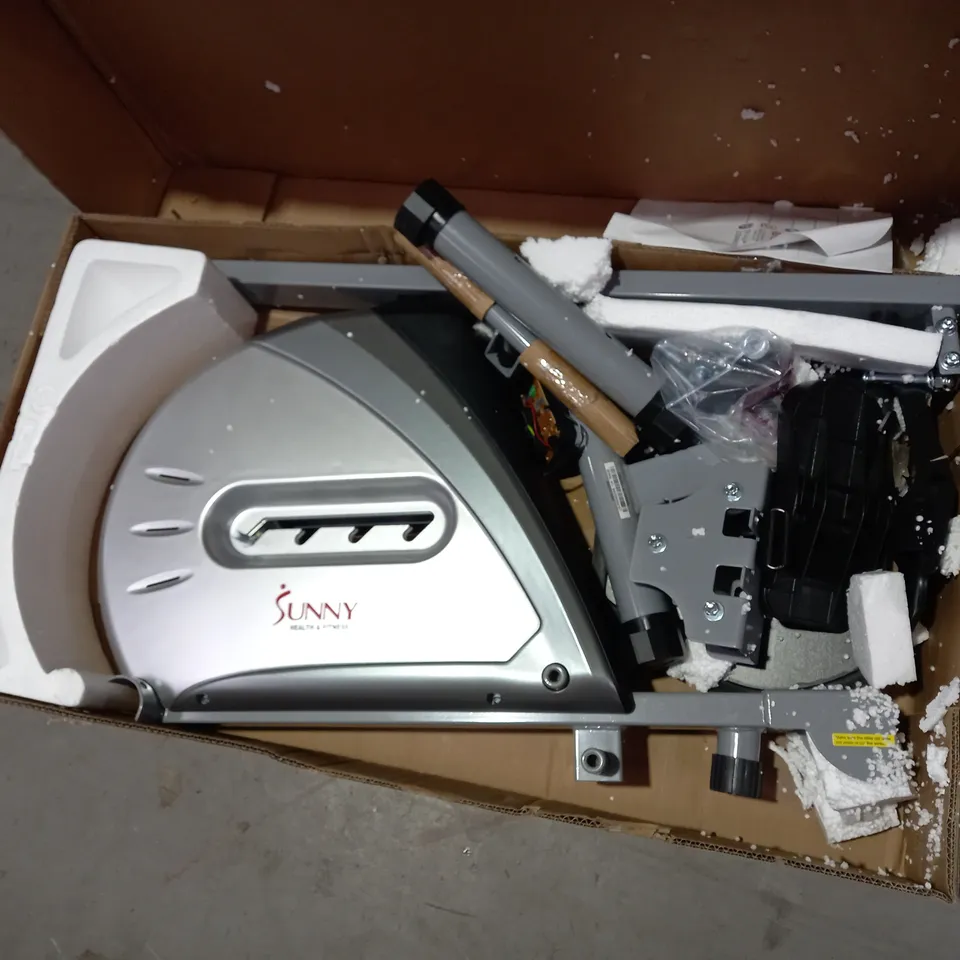SUNNY HEALTH & FITNESS ELASTIC CORD ROWING MACHINE
