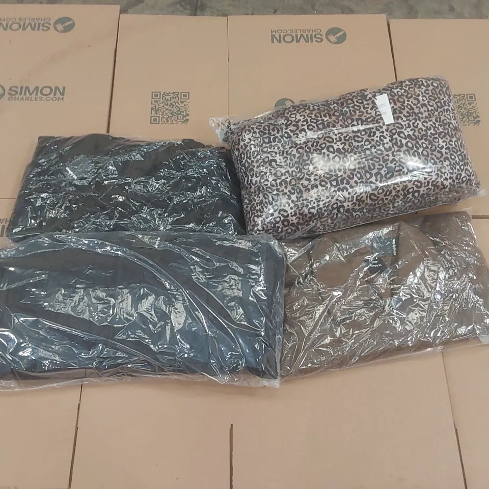 PALLET CONTAINING APPROXIMATELY 115x BRAND NEW ASSORTED DESIGNER CLOTHING ITEMS INCLUDING: SIMPLY BE JACKETS ECT