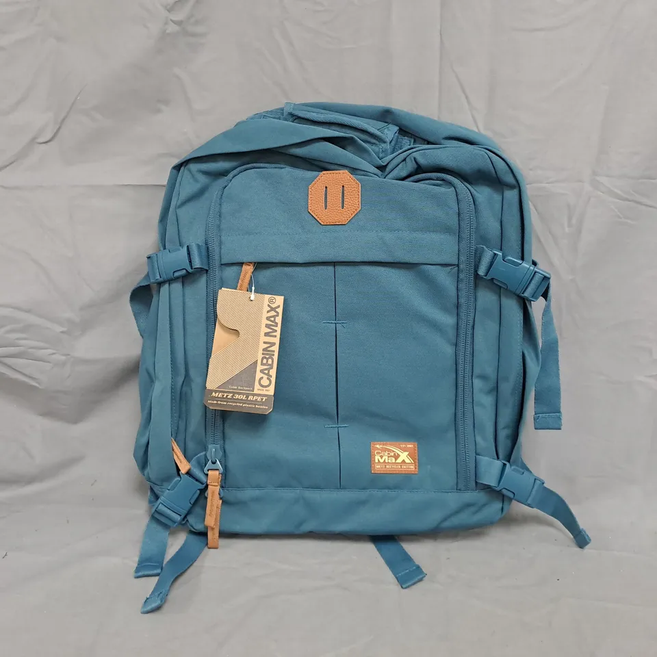 CABIN MAX METZ 30L RPET BACKPACK – PETROL BLUE