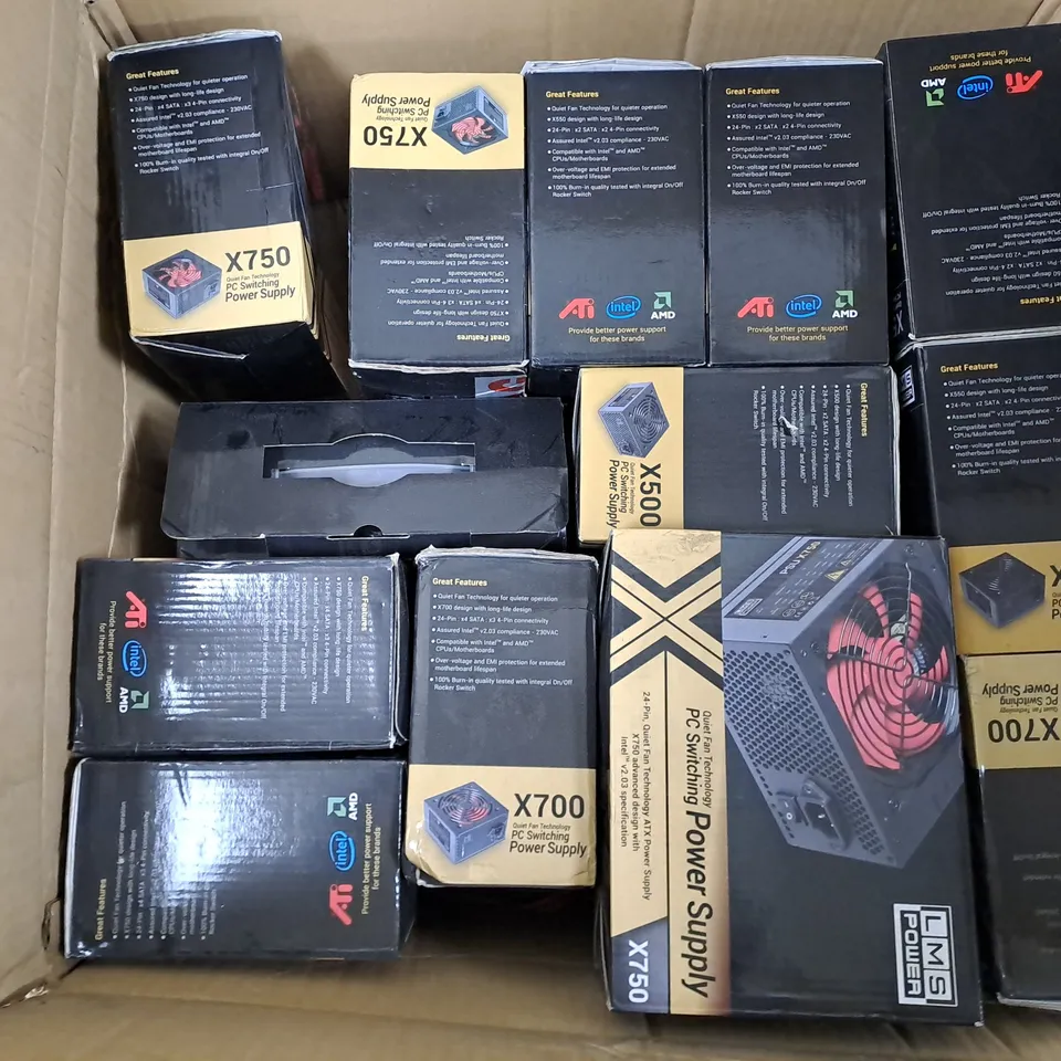 APPROXIMATELY 12 LMS POWER SUPPLYS TO INCLUDE X750, X700, X500 - COLLECTION ONLY