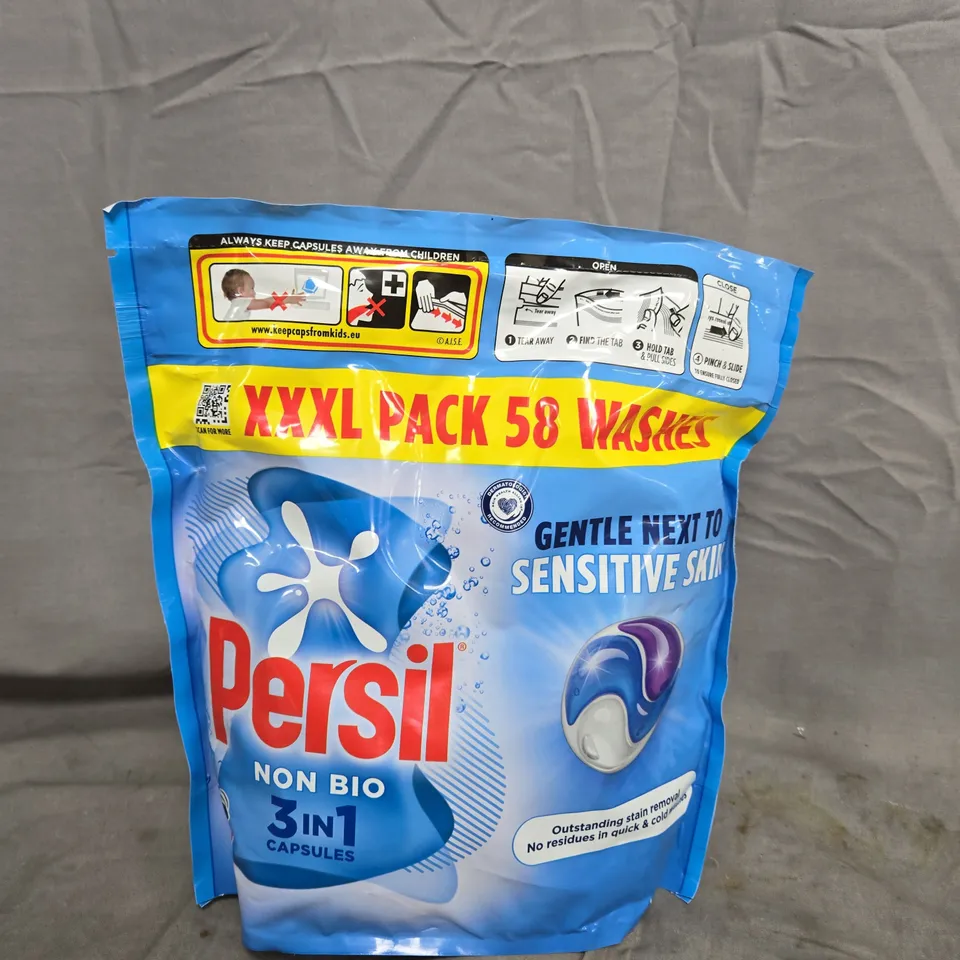 PERSIL NON BIO 3IN1 CAPSULES XXXL PACK 58 WASHES