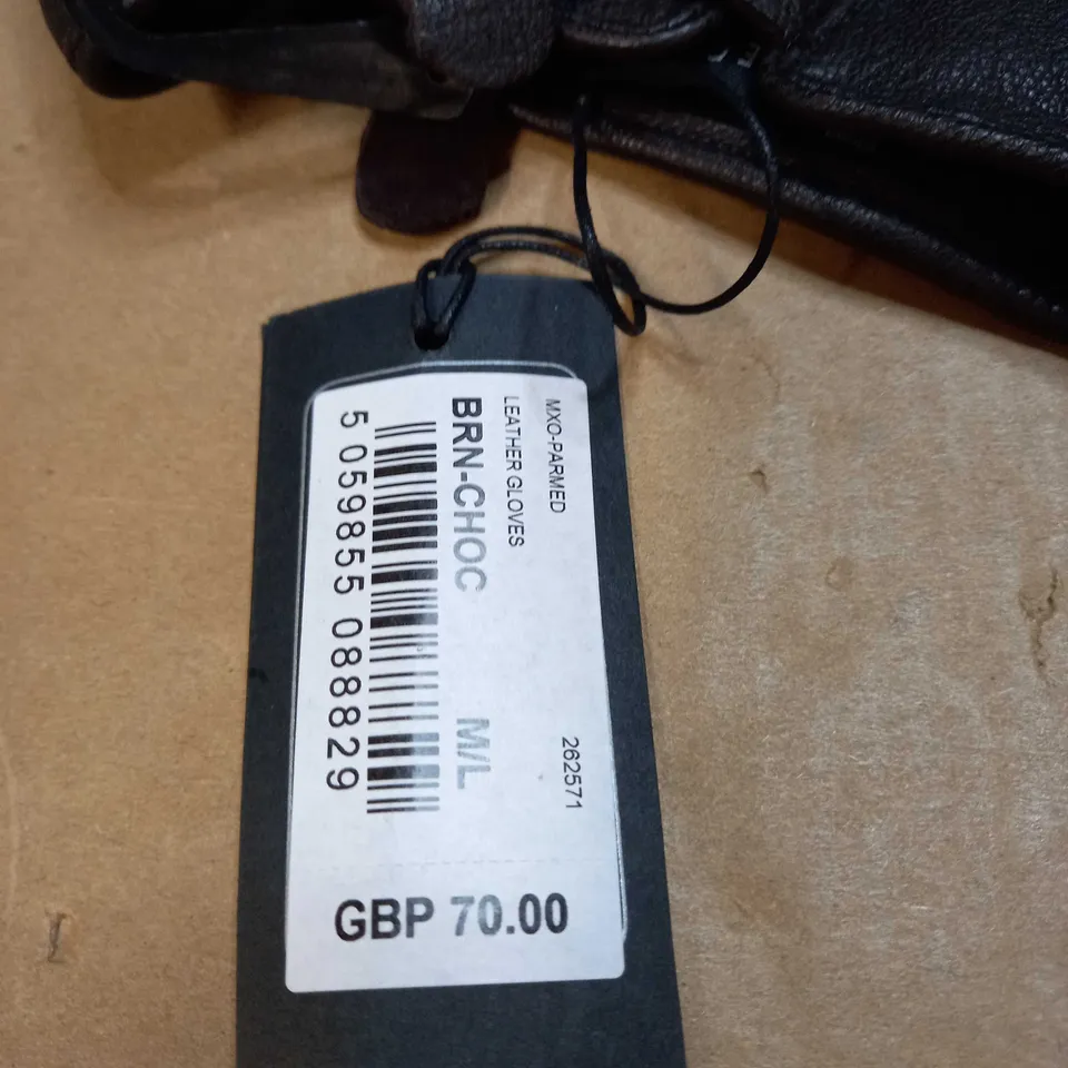 TED BAKER LEATHER GLOVES