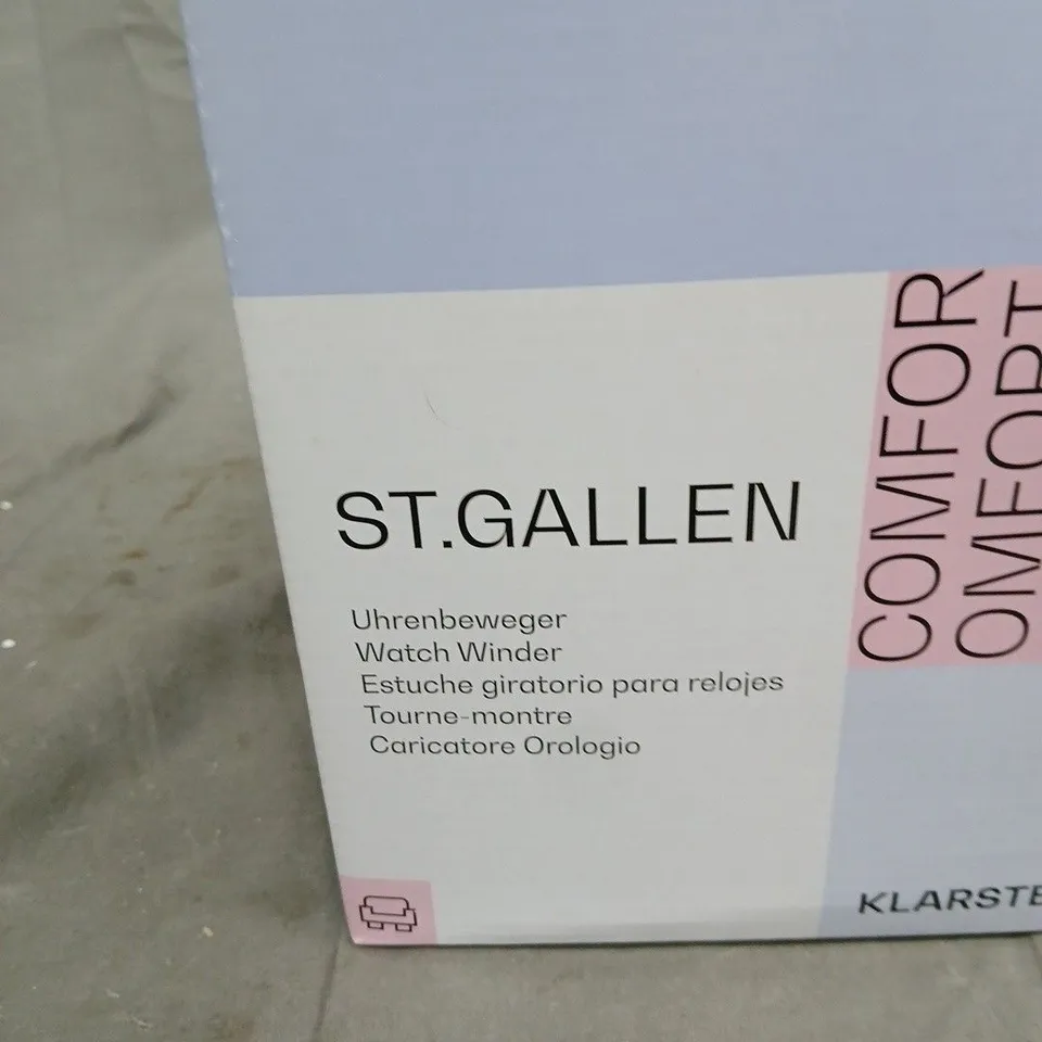 ST.GALLEN UHRENBEWEGER WATCH WINDER – KLARSTEIN