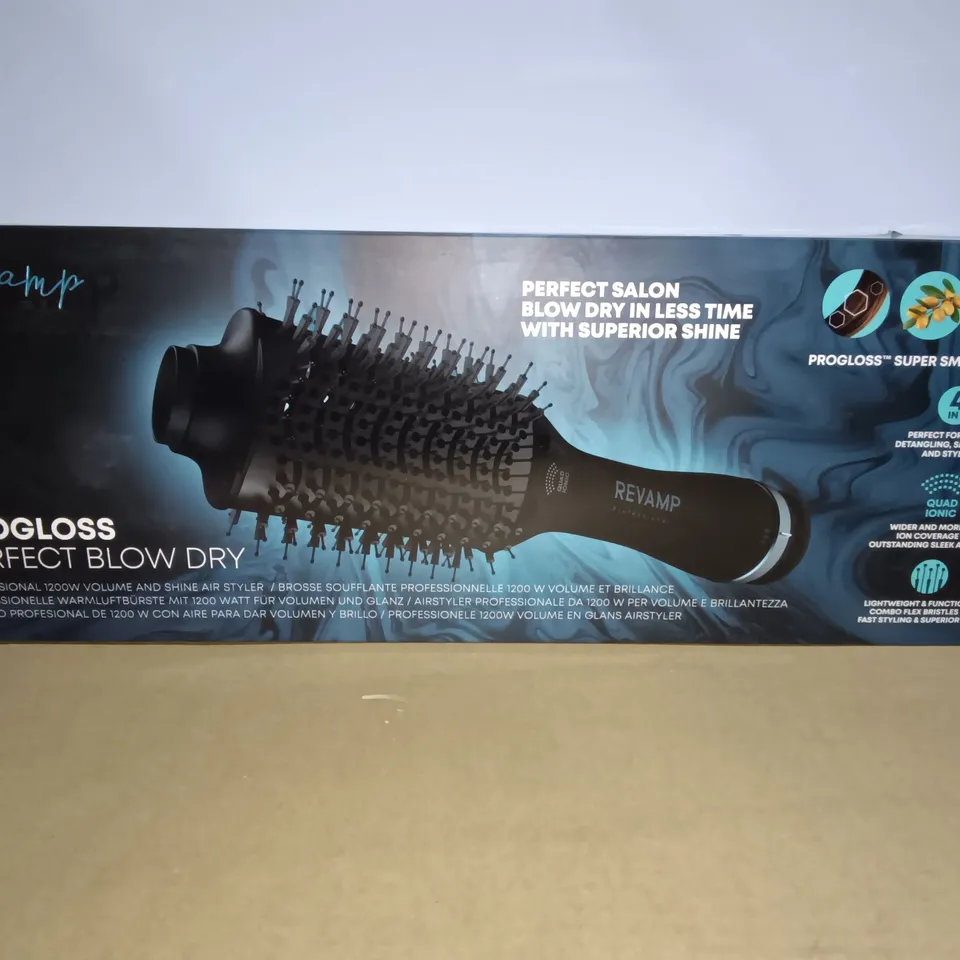 REVAMP PROGLOSS PERFECT BLOW DRY VOLUME & SHINE AIR STYLER
